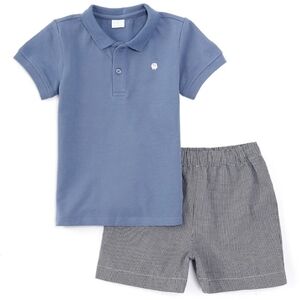 EDGHILL COLLECTION BOYS TODDLER SET SHIRT AND SHORT
